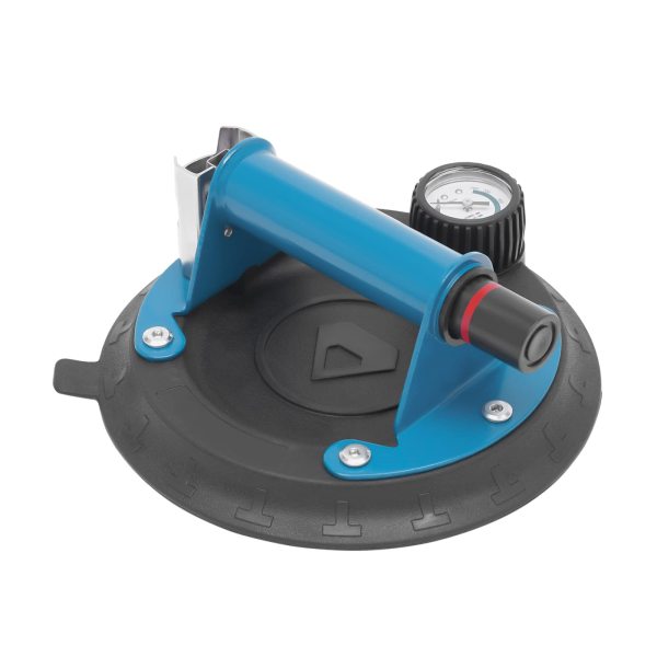 Ventouse concave sous vide pour le granit et le verre de levage à ventouse en verre avec poignée et pompe, capacité de charge de 240lbs