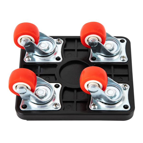 Roulettes pour meubles, ensemble de roulettes de transport, roues en PVC pivotantes à 360 degrés Roulettes pour meubles, ensemble de roulettes de transport, roues en PVC pivotantes à 360 degrés