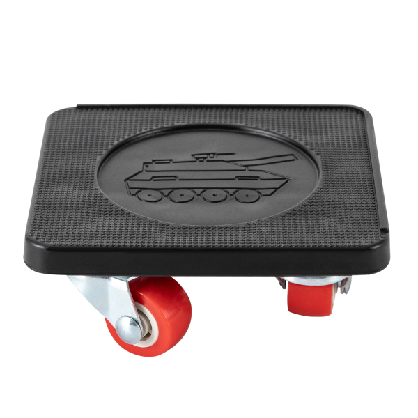 Roulettes pour meubles, ensemble de roulettes de transport, roues en PVC pivotantes à 360 degrés