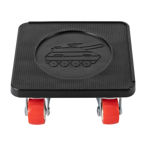 Roulettes pour meubles, ensemble de roulettes de transport, roues en PVC pivotantes à 360 degrés