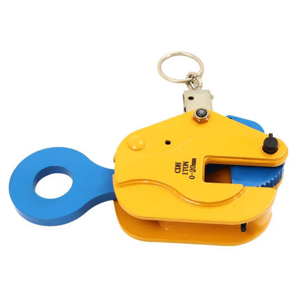 Pince de levage de plaques verticales, pince de levage de tôles, pince de levage de plaques à usage intensif, capacité de charge 1T/ 2204.62 lbs