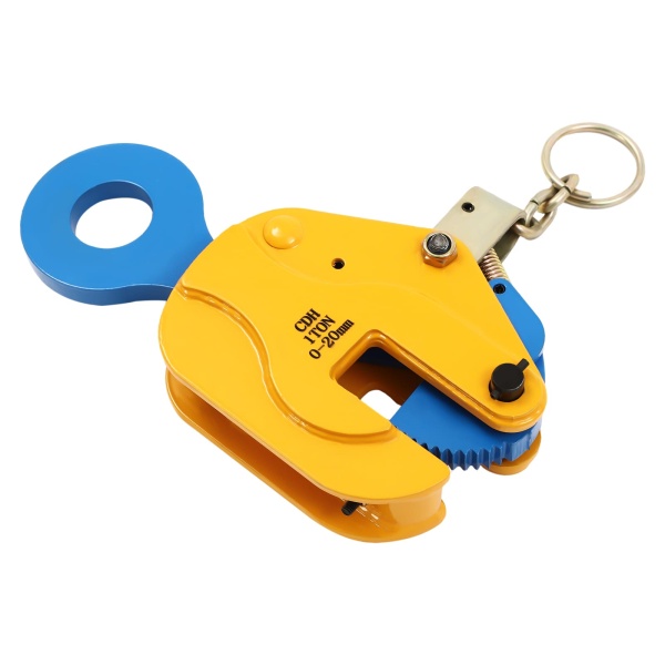 Pince de levage de plaques verticales, pince de levage de tôles, pince de levage de plaques à usage intensif, capacité de charge 1T/ 2204.62 lbs