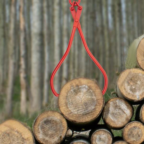 Pince à bois - Pince de chargement - Pince à dos - 1000 kg - 910 mm