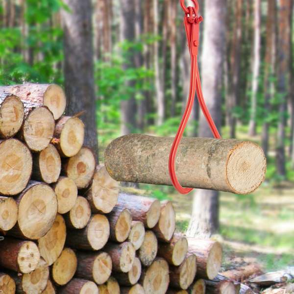 Pince à bois - Pince de chargement - Pince à dos - 1000 kg - 910 mm Pince à bois - Pince de chargement - Pince à dos - 1000 kg - 910 mm
