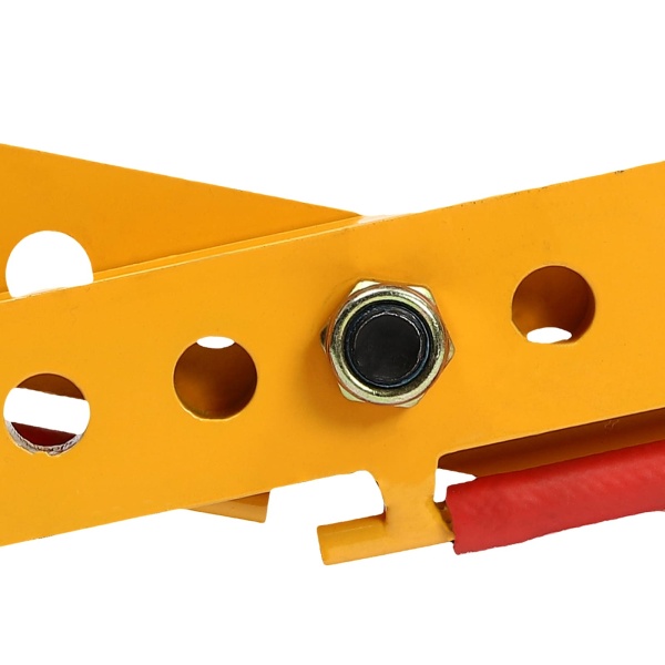 Pince de trottoir - Pince de levage de pierre - pince delevage pour le levage de bois, panneaux de bois, palettes en bois (500 kg - jaune)