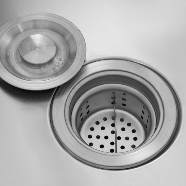 Lavabo en acier inoxydable avec robinetterie, lavabo mural mobile en acier inoxydable pour lavabo extérieur de jardin évier