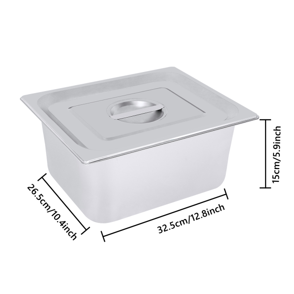 4 paquets de marmites à vapeur en acier inoxydable, Capacité de chaque produit : 7L, 32.5*26.5*26.5*15cm, Argent 4 paquets de marmites à vapeur en acier inoxydable, Capacité de chaque produit : 7L, 32.5*26.5*26.5*15cm, Argent
