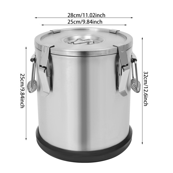 Seau isolé de 12 L avec base, seau isolé de 2,64 gallons, seau isolé chaud et froid à base épaisse avec couvercle Seau isolé de 12 L avec base, seau isolé de 2,64 gallons, seau isolé chaud et froid à base épaisse avec couvercle