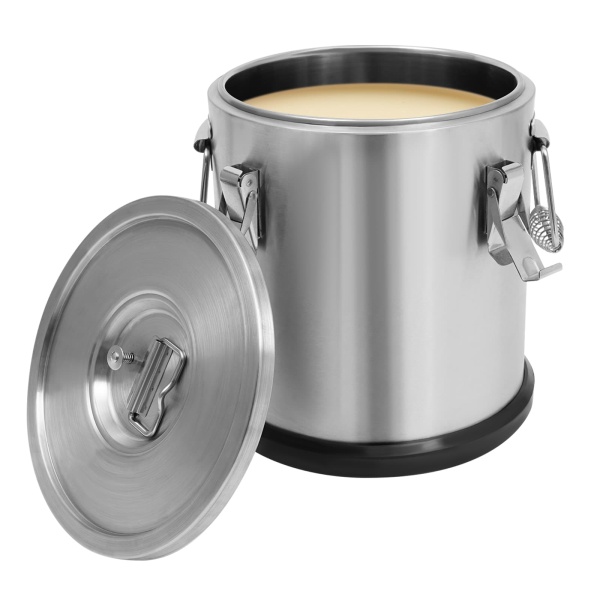 Seau isolé de 12 L avec base, seau isolé de 2,64 gallons, seau isolé chaud et froid à base épaisse avec couvercle Seau isolé de 12 L avec base, seau isolé de 2,64 gallons, seau isolé chaud et froid à base épaisse avec couvercle