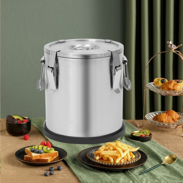 Seau isolé de 12 L avec base, seau isolé de 2,64 gallons, seau isolé chaud et froid à base épaisse avec couvercle Seau isolé de 12 L avec base, seau isolé de 2,64 gallons, seau isolé chaud et froid à base épaisse avec couvercle