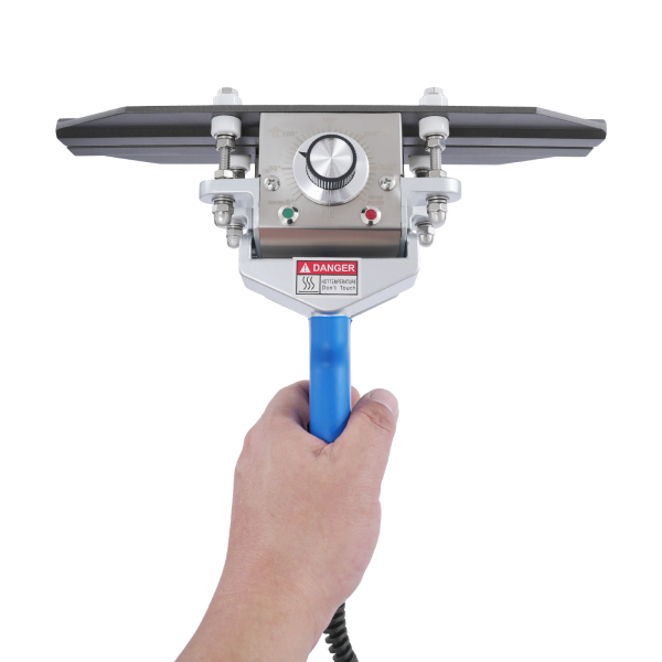 Thermoscelleuse portative de 30 cm, thermoscelleuse portative à sertir - Bleue