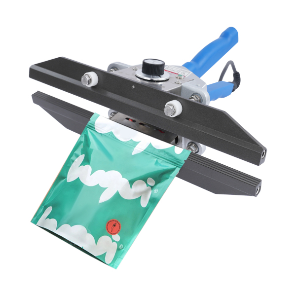 Thermoscelleuse portative de 30 cm, thermoscelleuse portative à sertir - Bleue