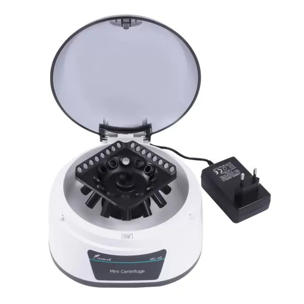 Mini centrifugeuse électrique de laboratoire 4000 tr/min Centrifugeuse de laboratoire pour micro tube x 12 et 0,2 ml* 8 PCR Stripex4 Mini centrifugeuse électrique de laboratoire 4000 tr/min Centrifugeuse de laboratoire pour micro tube x 12 et 0,2 ml* 8 PCR Stripex4
