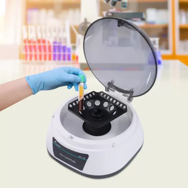 Mini centrifugeuse électrique de laboratoire 4000 tr/min Centrifugeuse de laboratoire pour micro tube x 12 et 0,2 ml* 8 PCR Stripex4 Mini centrifugeuse électrique de laboratoire 4000 tr/min Centrifugeuse de laboratoire pour micro tube x 12 et 0,2 ml* 8 PCR Stripex4