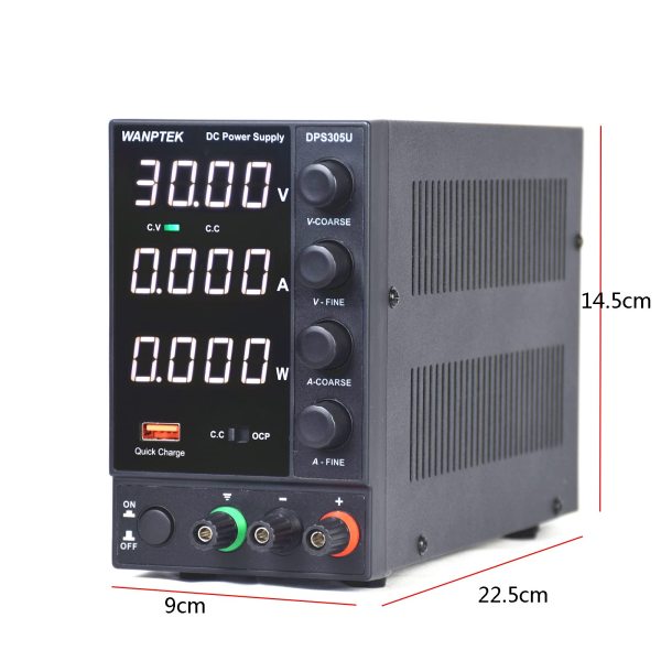 DPS305U (30 V 5 A) Interrupteur réglable 4 chiffres 220 V Pour l'entretien des téléphones portables, ordinateurs, écoles et lignes de production
