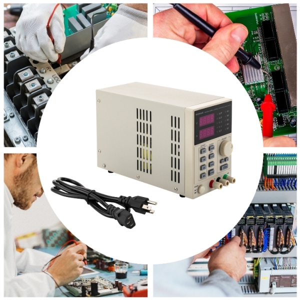 Alimentation de laboratoire, 0-30V, 0-5A, programmable, courant constant, DC réglable, adaptée aux cours de laboratoire