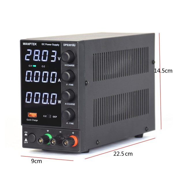 Bloc d'alimentation à découpage 30 V 10 A 4 chiffres réglable