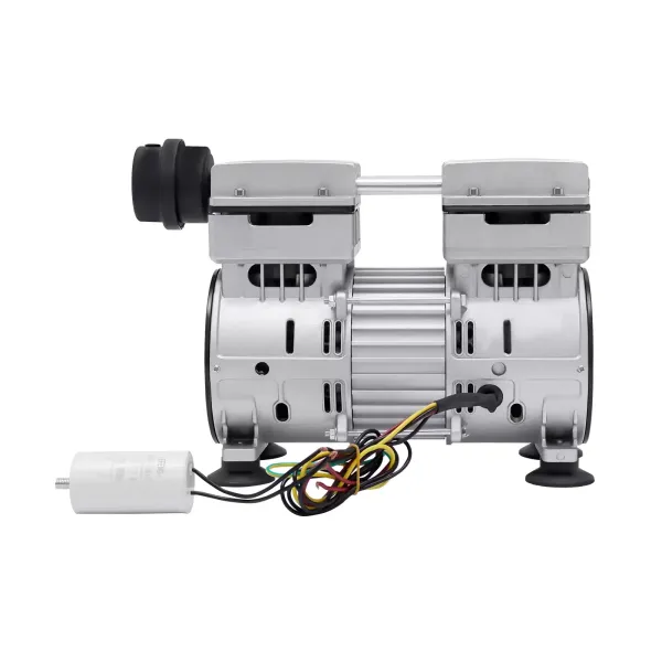 Pompe à vide Compresseur d'air sans huile Compresseur pompe à vide 750 W Pompe à vide Compresseur d'air sans huile Compresseur pompe à vide 750 W