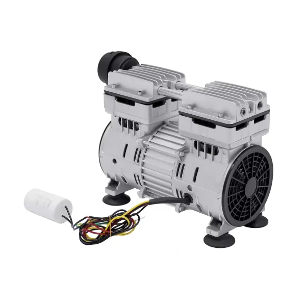 Pompe à vide Compresseur d'air sans huile Compresseur pompe à vide 750 W