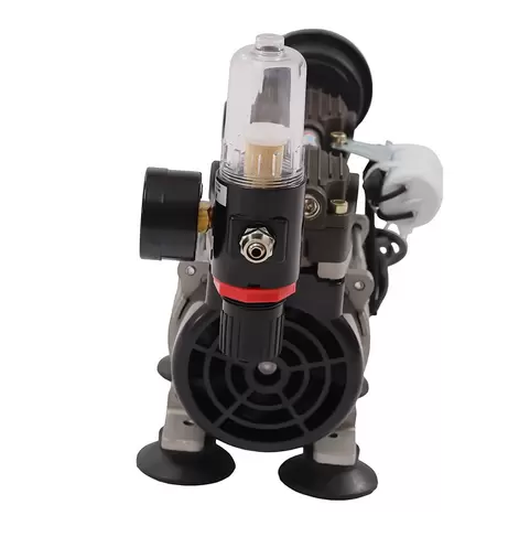 Olievrije vacuümpomp voor laboratorium Olievrije vacuümpomp 200W 1450rpm 60L/min