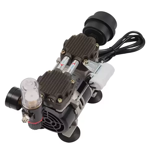 Olievrije vacuümpomp voor laboratorium Olievrije vacuümpomp 200W 1450rpm 60L/min