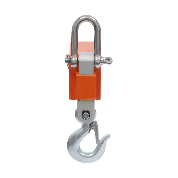 Balance digitale pour grue, Mini balance portable pour grue, Balance suspendue, Capacité de charge : 0.05-500kg, 22*8*5cm, Orange