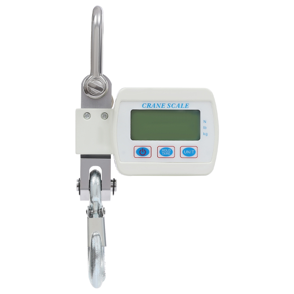 Balance numérique pour pont roulant, mini-balance portable, balance suspendue, capacité de charge : 0,05-500 kg, 22 x 8 x 5 cm, blanc