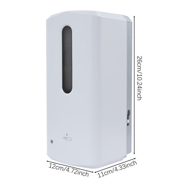 Distributeur automatique de savon liquide, 2 pièces, pour bureau, hôtel, école, restaurant