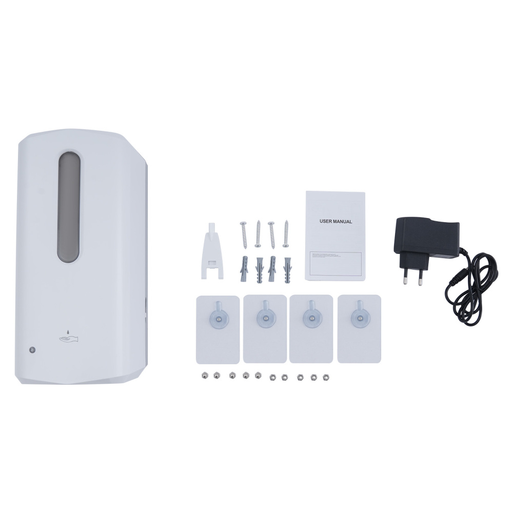 Distributeur automatique de savon liquide, 2 pièces, pour bureau, hôtel, école, restaurant