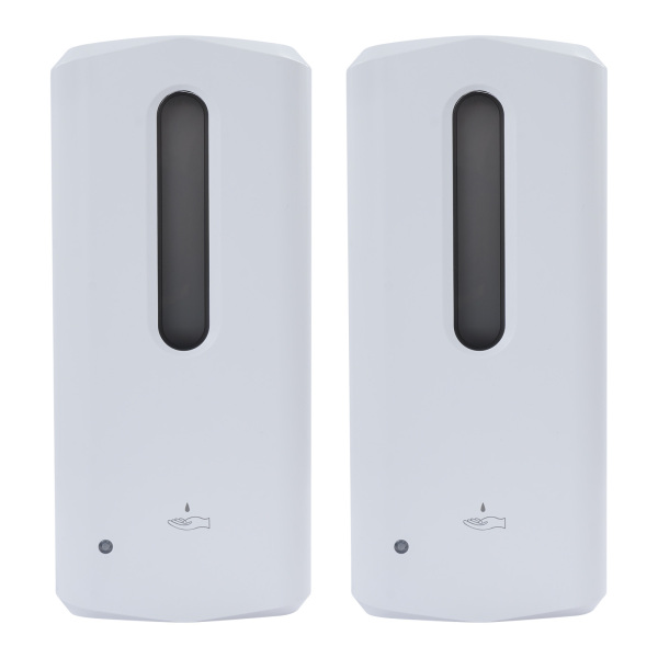 Distributeur automatique de savon liquide, 2 pièces, pour bureau, hôtel, école, restaurant