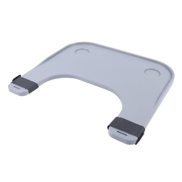 Plateau en ABS pour fauteuil roulant avec 2 porte-gobelets pour les personnes handicapées Plateau en ABS pour fauteuil roulant avec 2 porte-gobelets pour les personnes handicapées