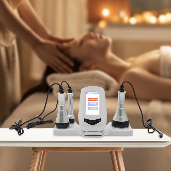 Mini 3 en 1 corps Amincissant la Machine de Régime de Radiofréquence de Cavitation Ultrasonique de Vide 40 K 220 V