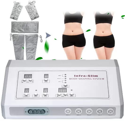 6 massageprogramma's, luchtdruk, massageapparaat voor gewichtsverlies, gewichtsverlies, spa, eenvoudig instelbare druk en tijd