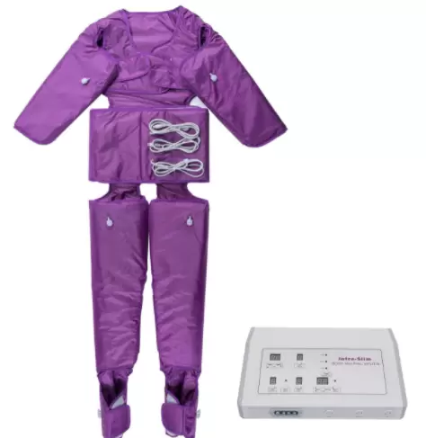 Appareil de massage pour tout le corps - Pressothérapie - Drainage lymphatique - Appareil de massage réglable - Violet