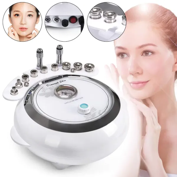 Machine exfoliante diamant de microdermabrasion pour nettoyer la peau, éliminer la saleté, les impuretés, les rides et l'excès de pigment