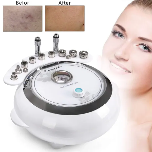 Machine exfoliante diamant de microdermabrasion pour nettoyer la peau, éliminer la saleté, les impuretés, les rides et l'excès de pigment