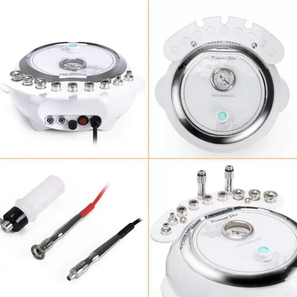 Machine exfoliante diamant de microdermabrasion pour nettoyer la peau, éliminer la saleté, les impuretés, les rides et l'excès de pigment