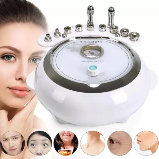 Machine exfoliante diamant de microdermabrasion pour nettoyer la peau, éliminer la saleté, les impuretés, les rides et l'excès de pigment