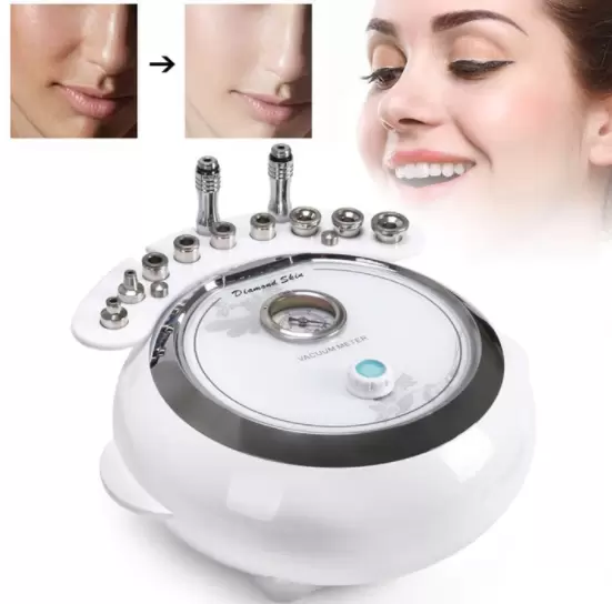 Machine exfoliante diamant de microdermabrasion pour nettoyer la peau, éliminer la saleté, les impuretés, les rides et l'excès de pigment