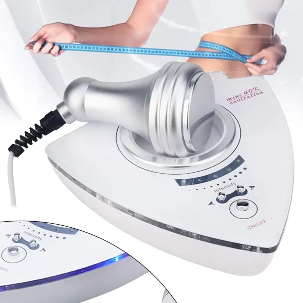Appareil de cavitation à ultrasons - Brûle les graisses - Anti-âge et cellulite - Raffermit la peau - 60 W - 40 K Appareil de cavitation à ultrasons - Brûle les graisses - Anti-âge et cellulite - Raffermit la peau - 60 W - 40 K