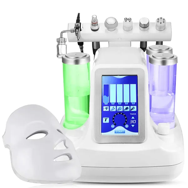 Machine de beauté hydrogène oxygène 7 en 1 Hydrafacial Appareil Hydro Microdermabrasion Appareil Radiofréquence