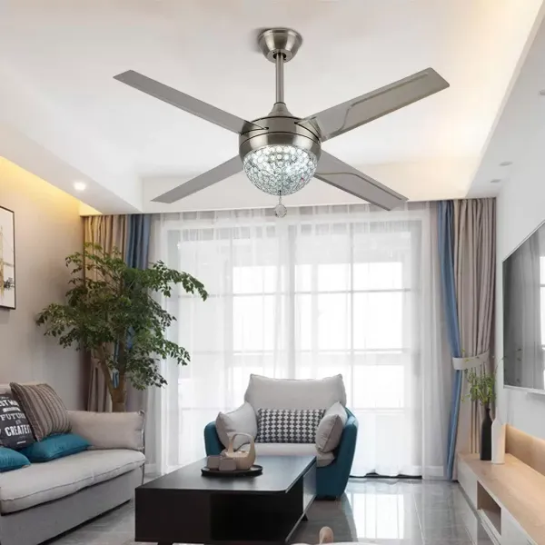 Ventilateur de plafond moderne avec éclairage et télécommande 44 Ventilateur de plafond moderne avec éclairage et télécommande 44