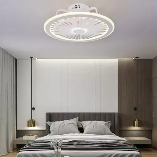 CNCEST Plafonnier LED à intensité variable - Lumière invisible - 3 couleurs - Intensité variable - 18,5