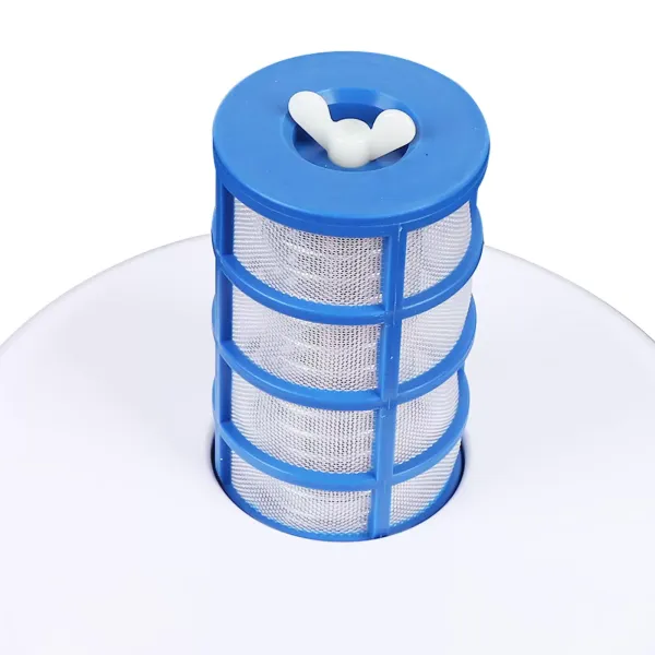 Ioniseur solaire pour piscine - Argent - Ioniseur de piscine - Avec brosse de nettoyage pour jardin, bassin extérieur