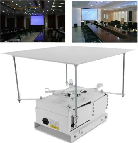 Support Plafond Pour Projecteur Support de Projecteur Motorisé Support Lift Capacité de Charge 10 Kg