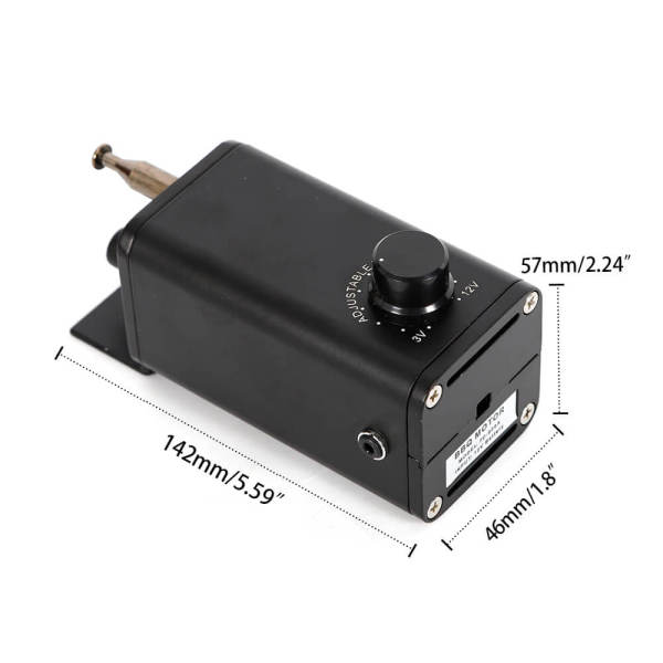 CNCEST Grille 12 Pôles 15W Grille Moteur Grille Moteur 0.00 ~ 0.3MM DC 3-12V Outils