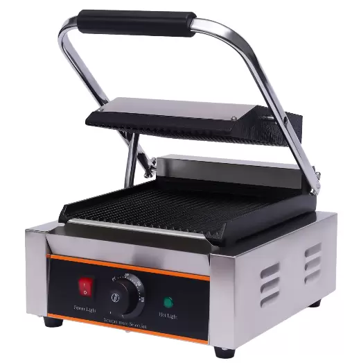 Elektrische tosti-pers 1800 W - Contactgrillplaat - Tafelgrill - Paninigrill - Tosti-ijzer 0-300 °C
