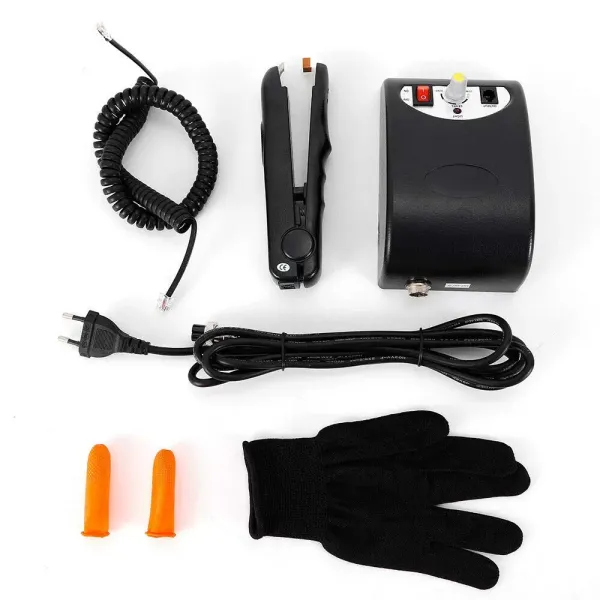 Kit d'outils d'extension de cheveux de fer pour les extensions des cheveux