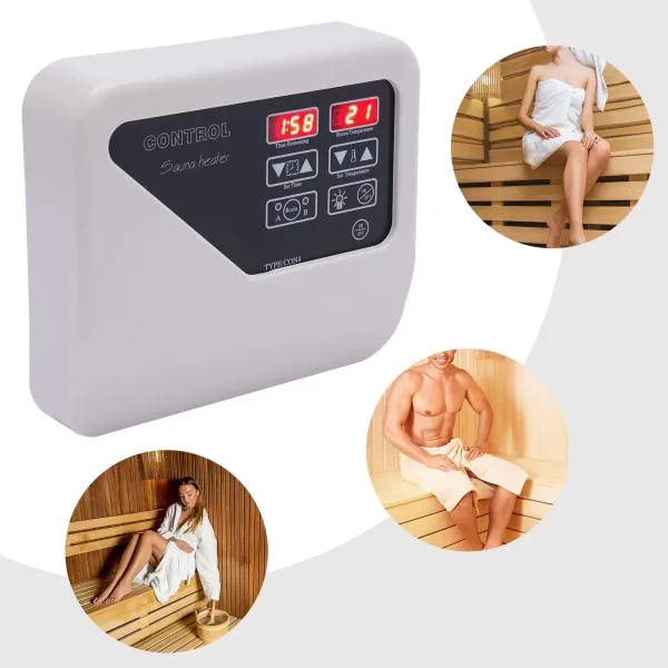 Commande Unité de Contrôle de Chauffage de Sauna poêles 3-9KW 40-105 ℃ 220V-245V