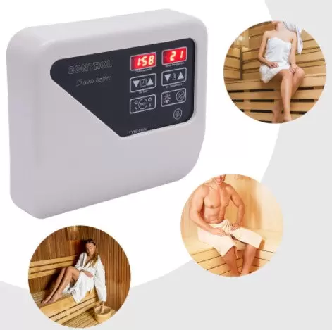 Commande Unité de Contrôle de Chauffage de Sauna poêles 3-9KW 40-105 ℃ 220V-245V